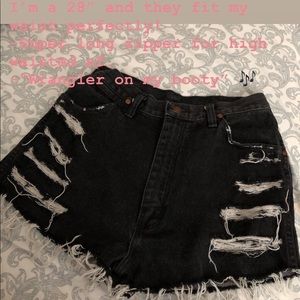 Vintage Wrangler High Waisted Shorts